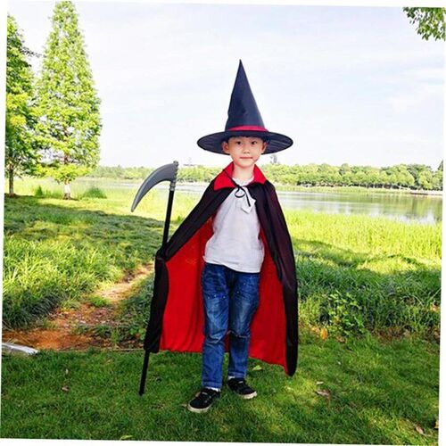 Halloween cosplay cape Standing collar Death Cape Pirate披风