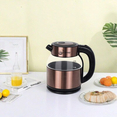 Smart Insulation Glass Electric Kettle Autooff Doublelayer A