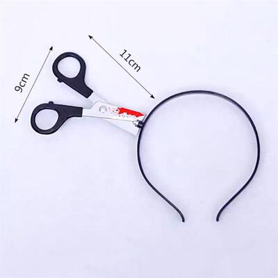 Horror Headband Halloween Decoration Scary Knife Halloween A