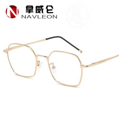 。New metal retro spectacle frame literary myopia optical sp