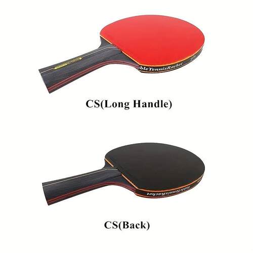2Pcs Professional Table Tennis Rackets, 3 Star Table Tennis