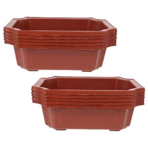 10 Pcs Bonsai Pot Garden Pots Reusable Office Gardening