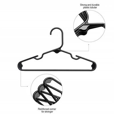 Set of 20 - Childrens Plastic Hangers,Baby Hangers - For Bo