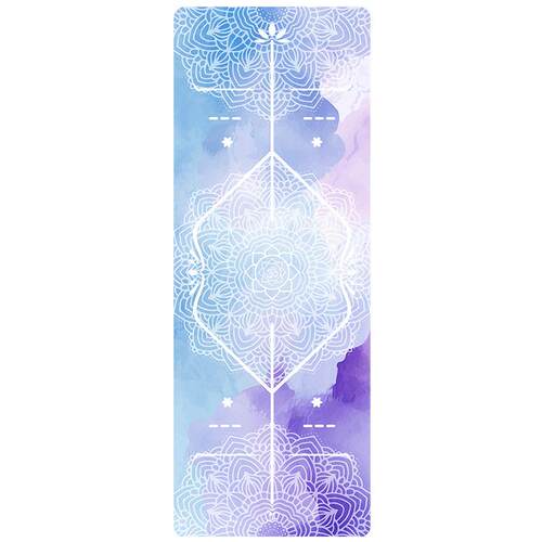 High end 1.5mm lightweight suede yoga mat foldable瑜伽垫铺巾