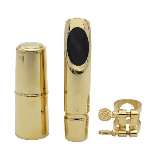 Gold Alto Saxophone Mouthpiece 5C 6C 7C 8C E Flat Metal Sax