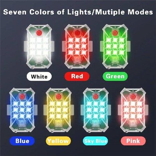 REPLA-Wireless Rechargeable LED Strobe Lights With Remote