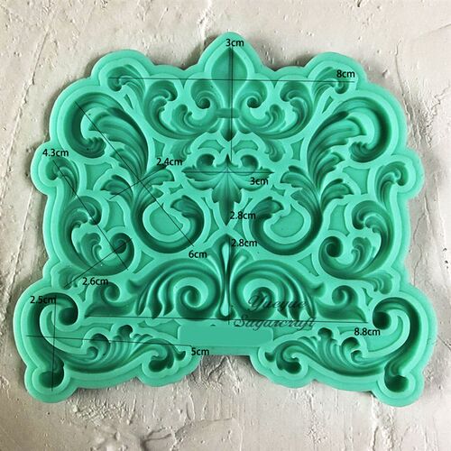 Relief Silicone Epoxy Resin Plaster Mould cake mold fondant