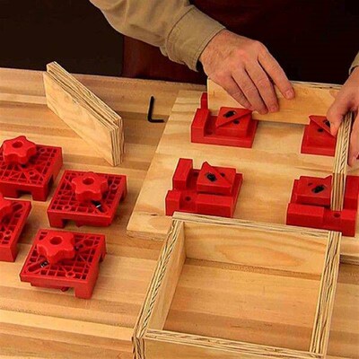 90Box Clamp Squares Auxiliary Fixture Board Fixed