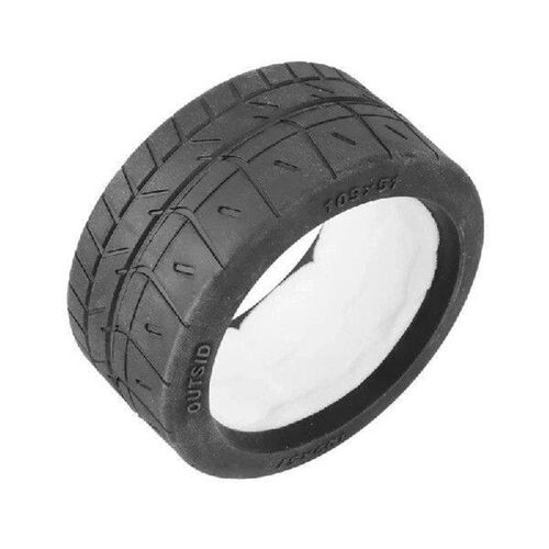 4Pcs Rubber Tire With Foam Insert 8584 For ZD Racing EX-07