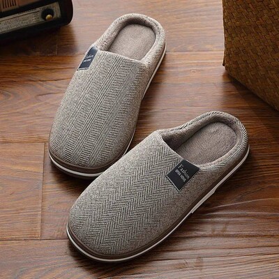 Mens For Men House Warm Slip Soft Plush Flop Slippers Flip O