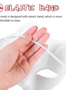 Anime Halloween Foxes Masker Jepang Cosplay Rave dilukis den