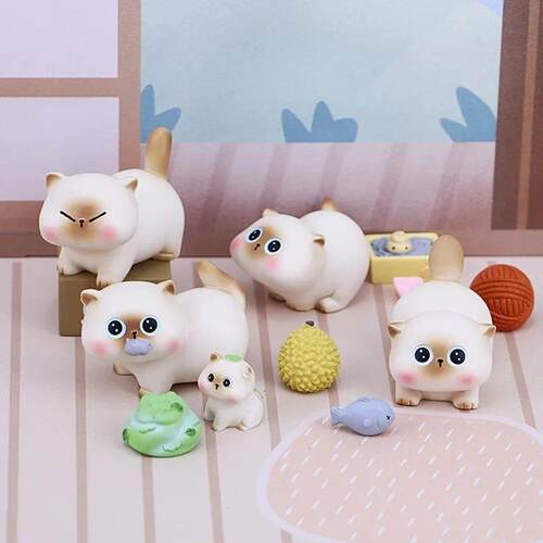 Kawaii Azuki Blind Box Bean Curd Small Siam DailyPlay Cute M