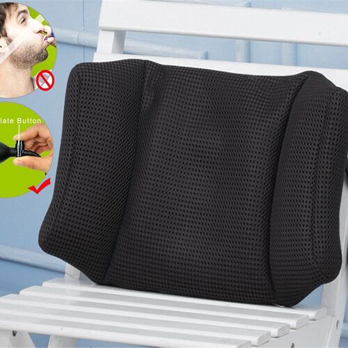 1Pcs BYEPAIN Portable Inflatable Lumbar Support Cushion/ Mas