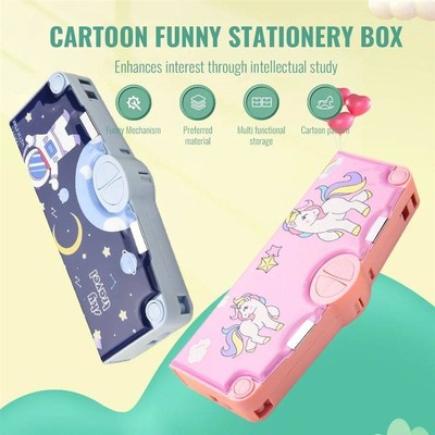 Kawaii Pencil Cases Multifunction Cute Pen Box Back to Schoo