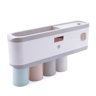 Storage Toothbrush Rack Squeezer Toothpaste Holder Automatic