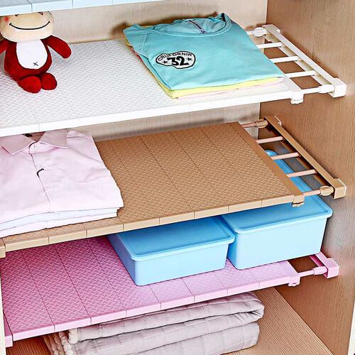 Partition Nail-free Wardrobe Layered Partition Clothes Cabin