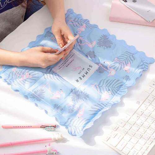 Summer cool affirmative square gel ice mat cushion, summer