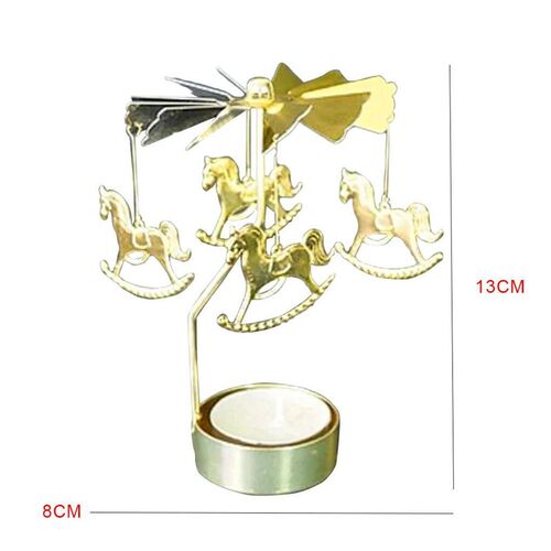 Candlesticks Rotating Romantic Rotation Spinning Carrousel T