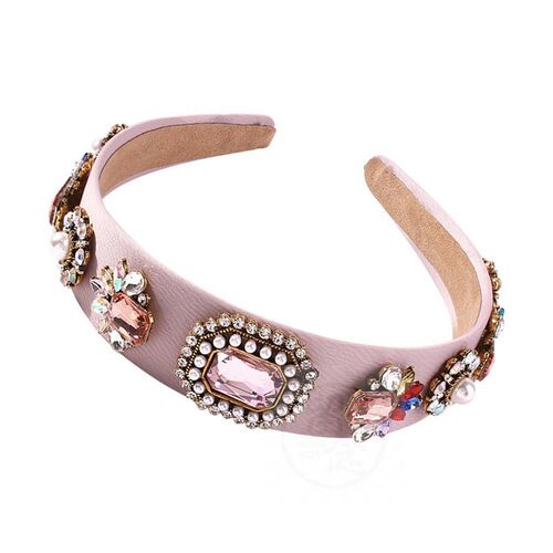 。F2204 fashion spring and summer hair hoop color cloth cour
