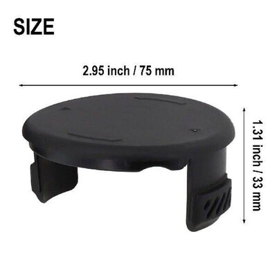 2*Grass Eater Spool Cap Cover For Hyper Tough String