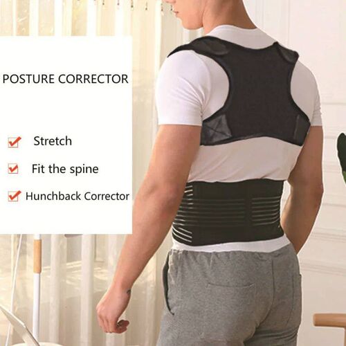 Invisible Back Posture Corrector Trainer Adjustable Shoulder