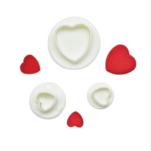 3Pcs/Set Kitchen Accessory Heart Cake Decorating Tools Cake