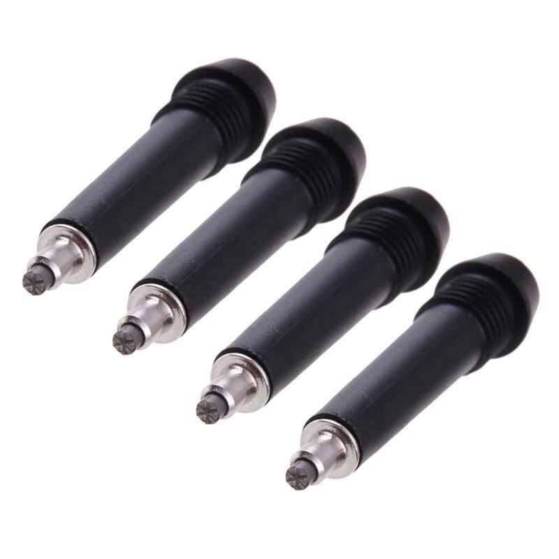 4Pcs Tungsten Carbide Walking  Tips rekking Cane Rod Alpenst - 实物图