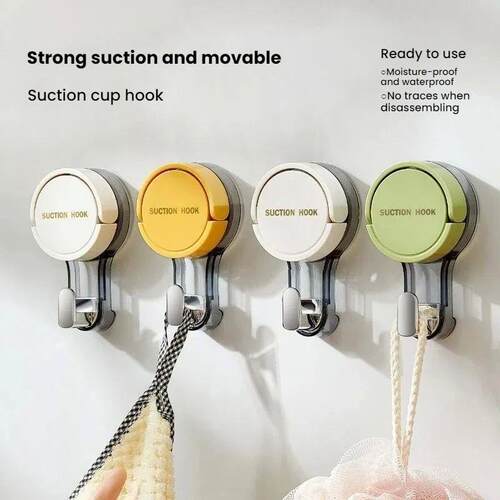 Suction Hooks Strong Vacuum Power Traceless No-Drilling Adhe