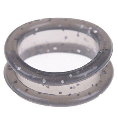 5Pcs/lot Silica Gel Hair Scissors Ring Multicolor Cutting