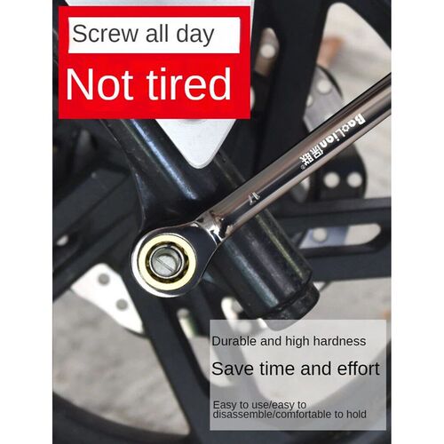 Universal Torx Wrench Adjustable Torque 8-22mm Ratchet Spann