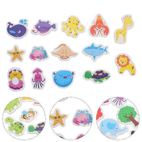 24 Pcs Animal Fridge Magnet Sea Animals Refrigerator Ocean