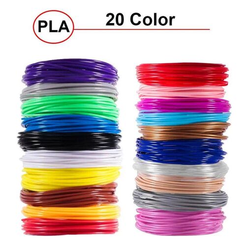 5M 5/10/20 Colors 3D Pen Refills Pla 3D Pen Printing Cables