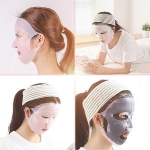 Resuable Face Mask Silicone Anti Wrinkle Firming Lifting Ear