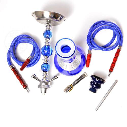 。Double pipe hookah set Arabian glass Hookah Shisha