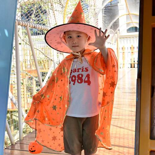 2023 Halloween childrens costumes Boys capes girls dress u