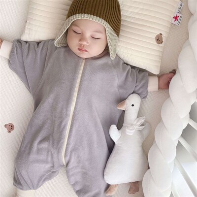 Ins Style Baby Sleeping Bag Winter Anti-Kicking Fleece Quilt