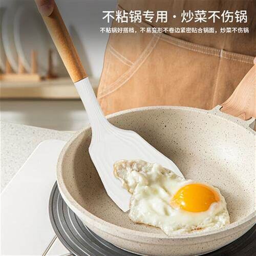 Silicone-cooked sets of 12 wooden handle-cooked cookers resi