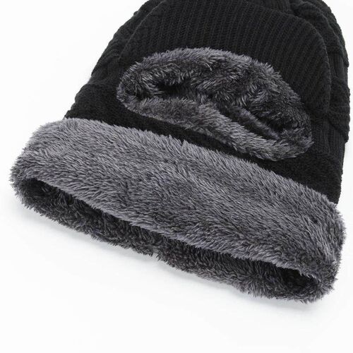 Soft  Great Wear Resistant Winter Cap Anti-shrink Winter