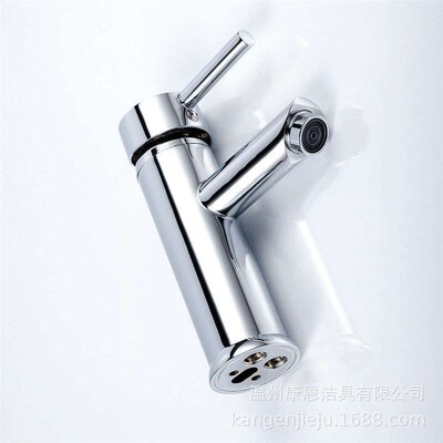 Conn commodity basin hot and cold faucet bathroom washstand