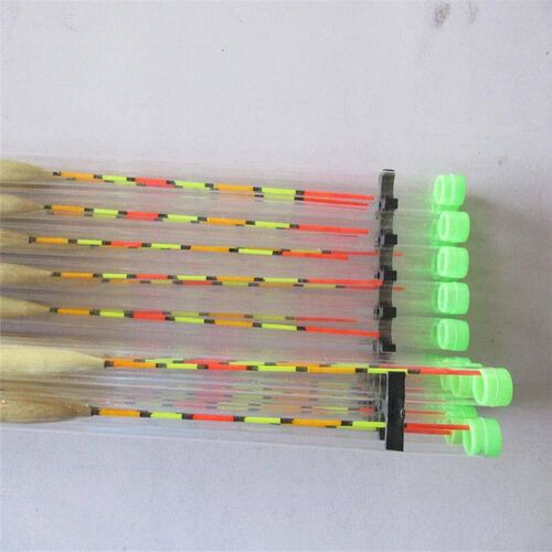 5pcs/lot Wood Balsa Fishing Float Shallow Water Ice Flotteur