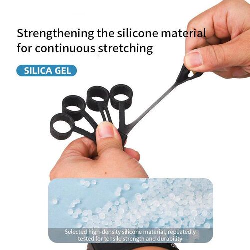 Silicone Grip Training and Exercise Finger Exercise Sretcher