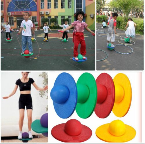 Tramoggia Pogo Ball Balance Board Jump Fitness Planet Jumpi