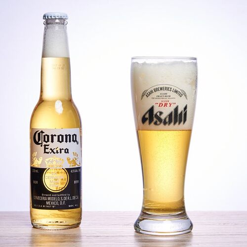 Asahi glass glass beer glass special glass for German bailon
