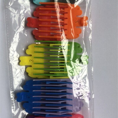 Plastic Limit Comb Set Gradient Clipper Styling Comb for Fad