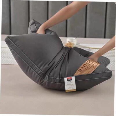 枕头枕芯bed pillow soft strong grey good quality pillows 1