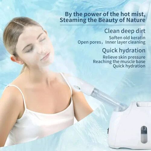 Facial Hot Spray Steamer with Extendable Arm Steaming Warm M