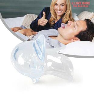 1pcs Silicone Anti Snoring Tongue Anti-snoring mouthpiece br