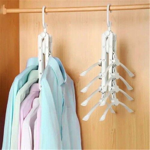 Multi-function Folding Clothes Hanger Travel Drying Rack