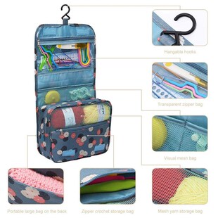 Crochet Hooks Kit with Case Beginner Crochet Kit Colorful Cr