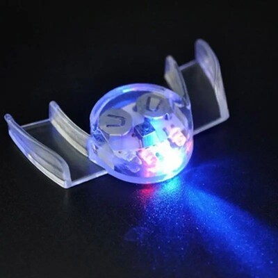 LED glowing flashing braces bracket part glowing teeth Hallo